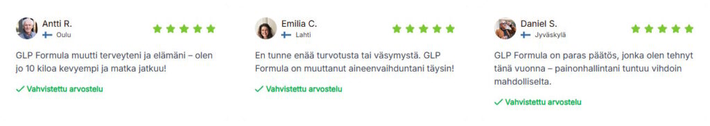 GLP Formula Arvostelut FI